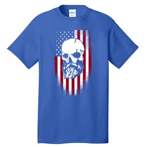 American Flag Funny Gift Tall T-Shirt