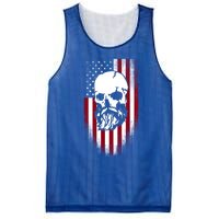 American Flag Funny Gift Mesh Reversible Basketball Jersey Tank