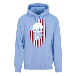 American Flag Funny Gift Unisex Surf Hoodie