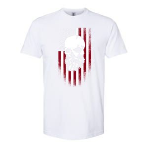 American Flag Funny Gift Softstyle CVC T-Shirt