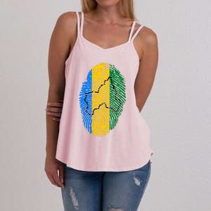 AnzoáTegui Flag Fingerprint Venezuela Cute Gift Women's Strappy Tank