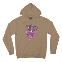 Always Falling For The Villain Funny Design Hoodie