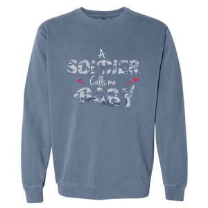 Army Friend Funny Gift For Proud Army Wives And Friends Garment-Dyed Sweatshirt