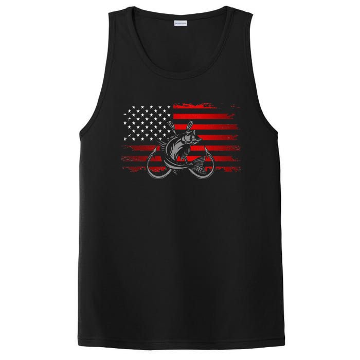 American Flag Fishing PosiCharge Competitor Tank