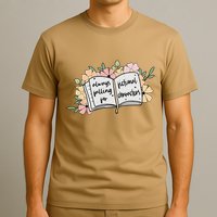 Always Falling For Fictional Characters Funny Design T-Shirt