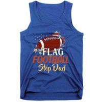 American Flag Football Step Dad Funny Gift For FatherS Day Meaningful Gift Tank Top