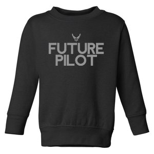 Air Force Future Pilot For Wo Student 4th of july Toddler Sweatshirt