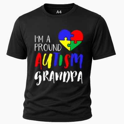 Autism Family Gift Proud Autism Grandpa Funny Gift Autism Funny Gift Performance Shirt