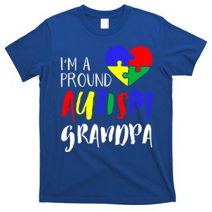 Autism Family Gift Proud Autism Grandpa Funny Gift Autism Funny Gift T-Shirt