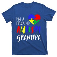 Autism Family Gift Proud Autism Grandpa Funny Gift Autism Funny Gift T-Shirt