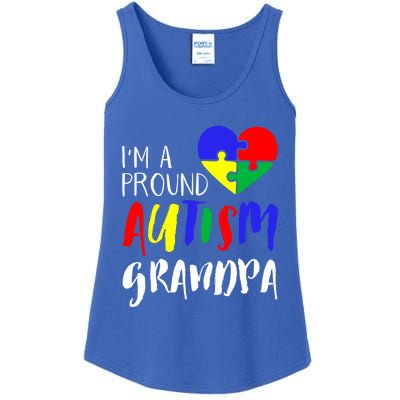 Autism Family Gift Proud Autism Grandpa Funny Gift Autism Funny Gift Ladies Essential Tank