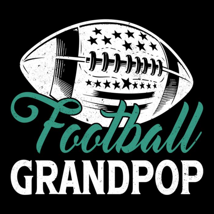 American Football Grandpop Happy FatherS Day Dad Grandpa Cool Gift Cooling Performance Crew T-Shirt