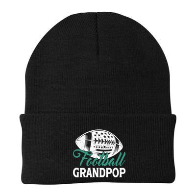 American Football Grandpop Happy FatherS Day Dad Grandpa Cool Gift Beanie