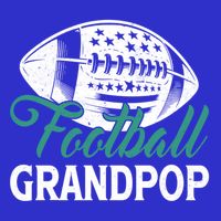American Football Grandpop Happy FatherS Day Dad Grandpa Cool Gift Tall T-Shirt