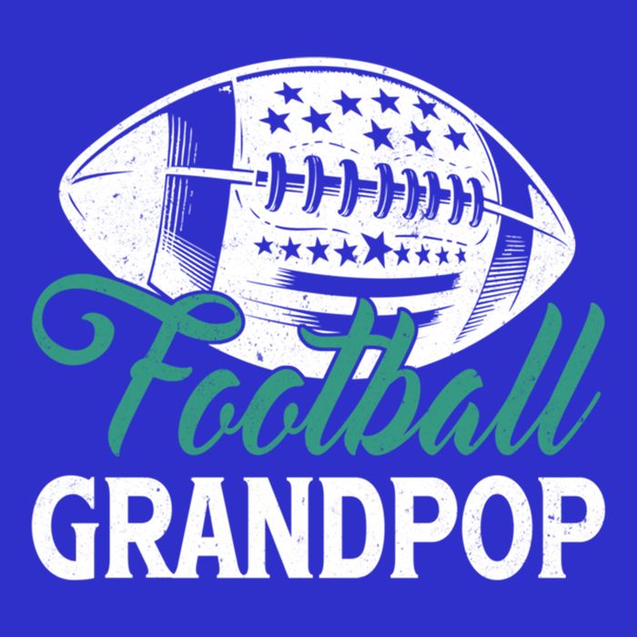 American Football Grandpop Happy FatherS Day Dad Grandpa Cool Gift Tall T-Shirt
