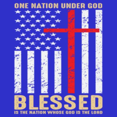 American Flag Gift One Nation Under God Great Gift T-Shirt