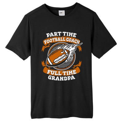 American Football Grandfather Footballer - Football Grandpa Tall Fusion ChromaSoft Performance T-Shirt