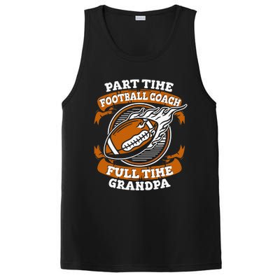 American Football Grandfather Footballer - Football Grandpa PosiCharge Competitor Tank