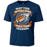 American Football Grandfather Footballer - Football Grandpa Cooling Performance Crew T-Shirt