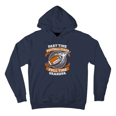 American Football Grandfather Footballer - Football Grandpa Hoodie