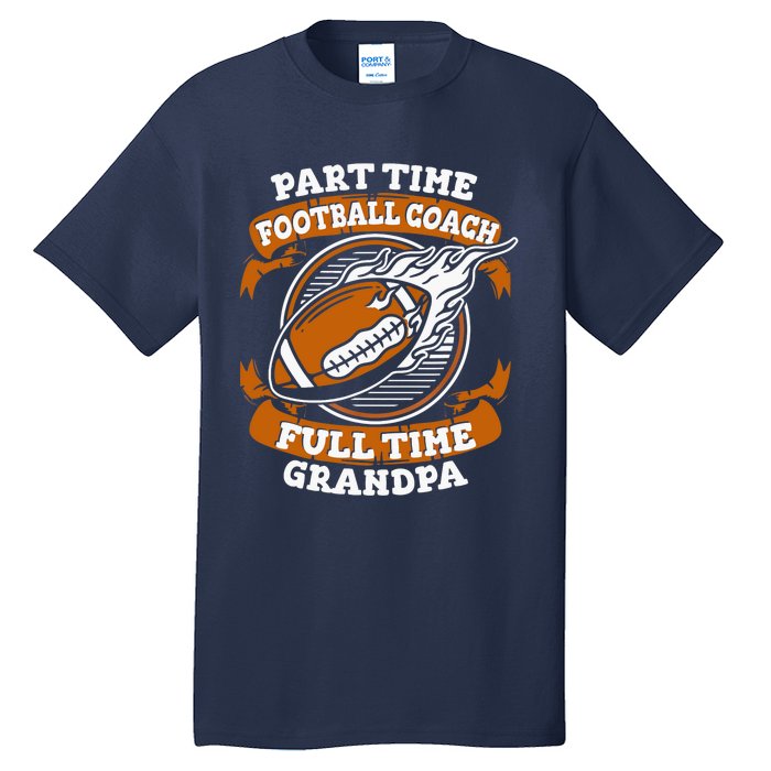 American Football Grandfather Footballer - Football Grandpa Tall T-Shirt