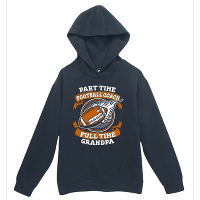 American Football Grandfather Footballer - Football Grandpa Urban Pullover Hoodie