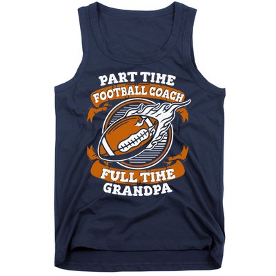 American Football Grandfather Footballer - Football Grandpa Tank Top