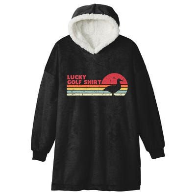 Albatross Funny Golf Hooded Wearable Blanket