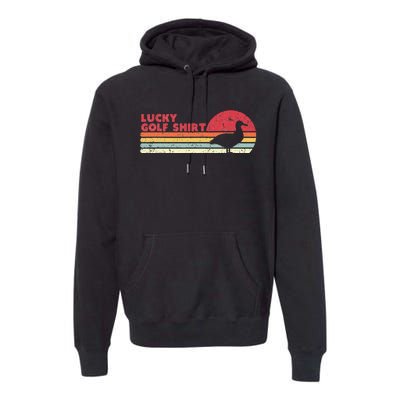 Albatross Funny Golf Premium Hoodie