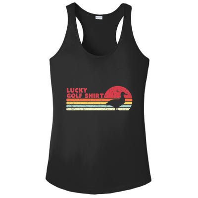 Albatross Funny Golf Ladies PosiCharge Competitor Racerback Tank