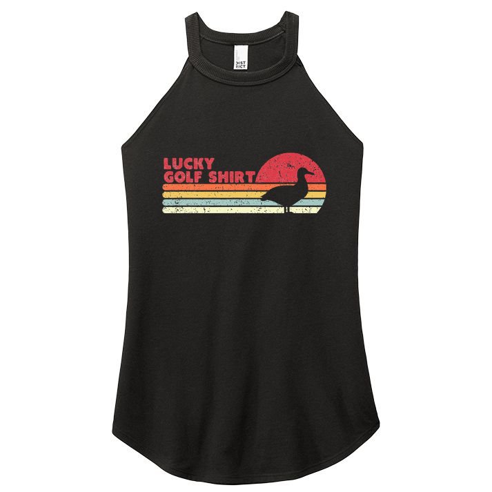 Albatross Funny Golf Women's Perfect Tri Rocker Tank