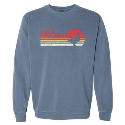 Albatross Funny Golf Garment-Dyed Sweatshirt