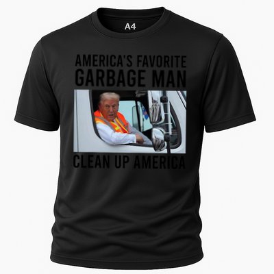 AmericaS Favorite Garbage Man Clean Up America Performance Shirt