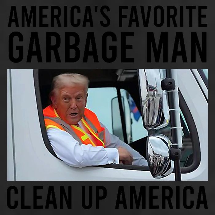 AmericaS Favorite Garbage Man Clean Up America Adult Drive Performance Visor