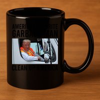 AmericaS Favorite Garbage Man Clean Up America 11oz C Handle Ceramic Mug