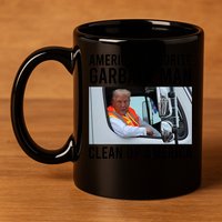 AmericaS Favorite Garbage Man Clean Up America 11oz C Handle Ceramic Mug