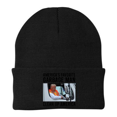 AmericaS Favorite Garbage Man Clean Up America Beanie