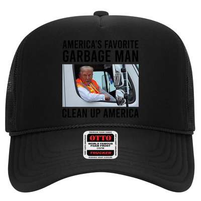 AmericaS Favorite Garbage Man Clean Up America Trucker Hat