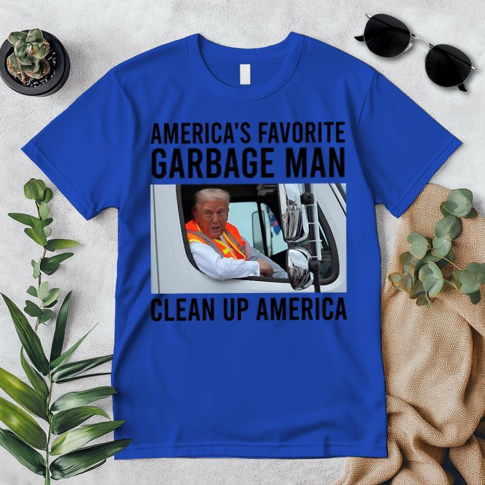 AmericaS Favorite Garbage Man Clean Up America Premium T-Shirt