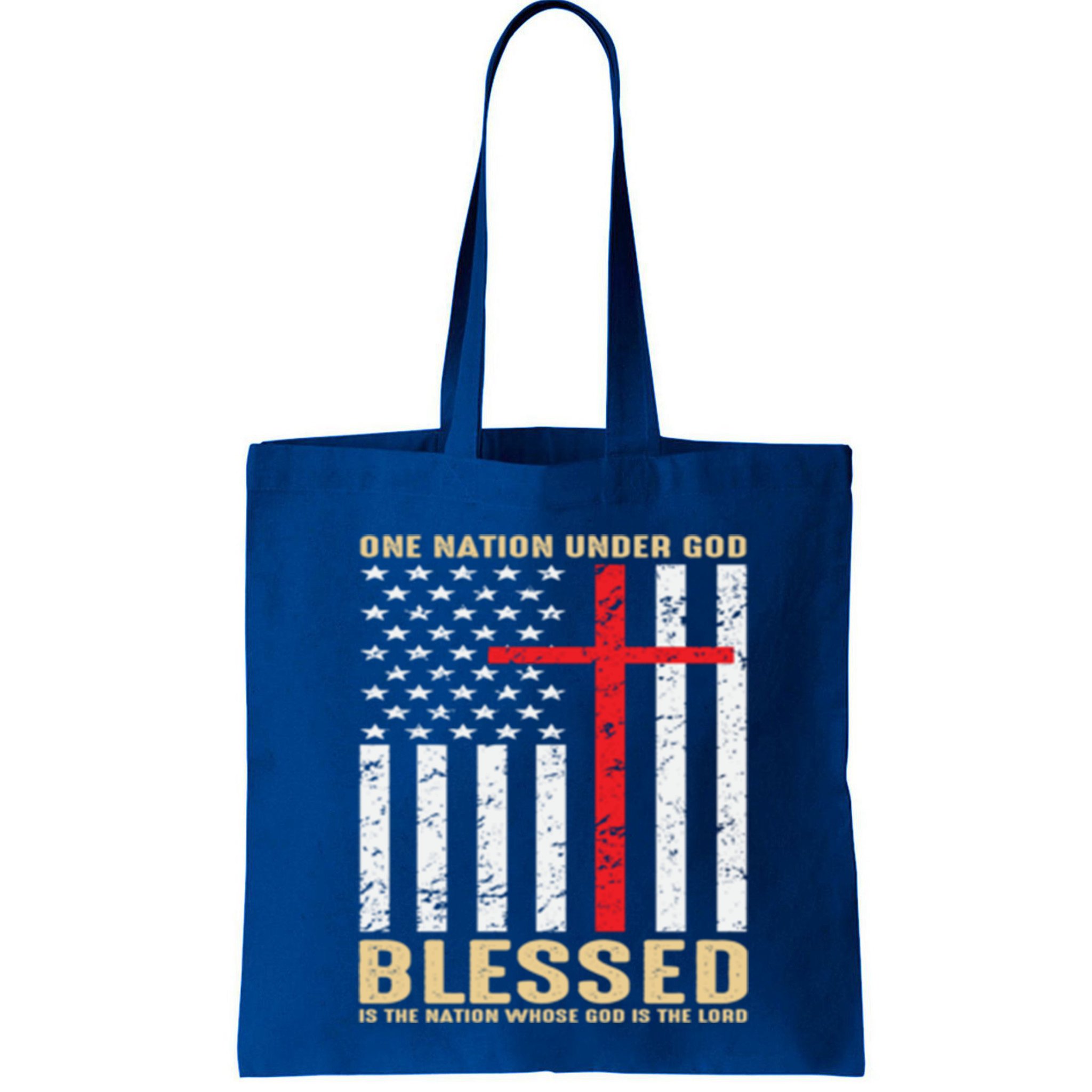 American Flag Gift One Nation Under God Great Gift Bag