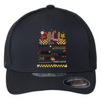 Autumn Fall Graphic Flexfit Unipanel Trucker Cap