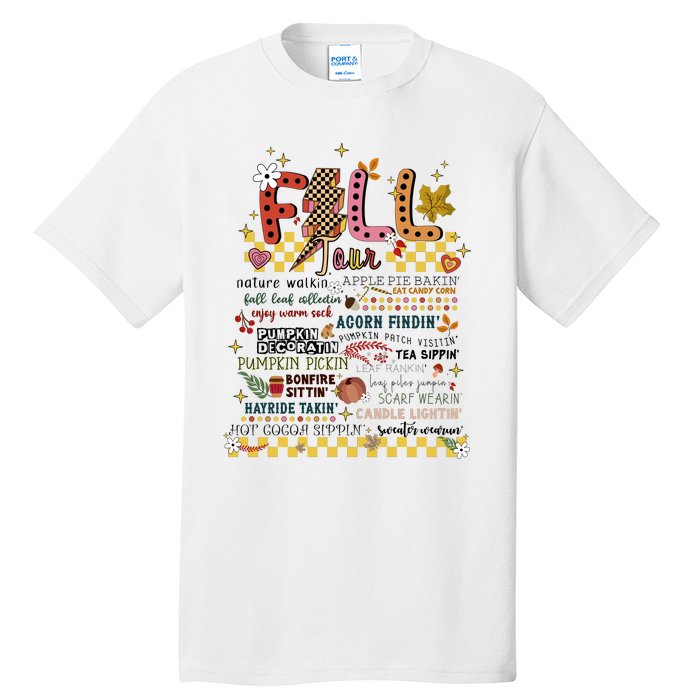 Autumn Fall Graphic Tall T-Shirt