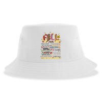 Autumn Fall Graphic Sustainable Bucket Hat