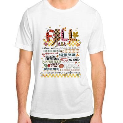 Autumn Fall Graphic Adult ChromaSoft Performance T-Shirt