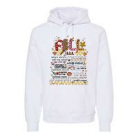 Autumn Fall Graphic Premium Hoodie