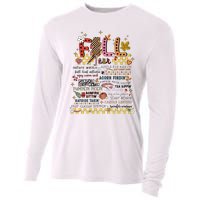 Autumn Fall Graphic Cooling Performance Long Sleeve Crew