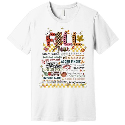 Autumn Fall Graphic Premium T-Shirt