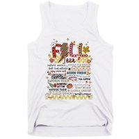 Autumn Fall Graphic Tank Top