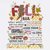 Autumn Fall Graphic Visor