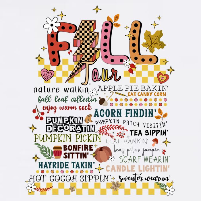 Autumn Fall Graphic Visor